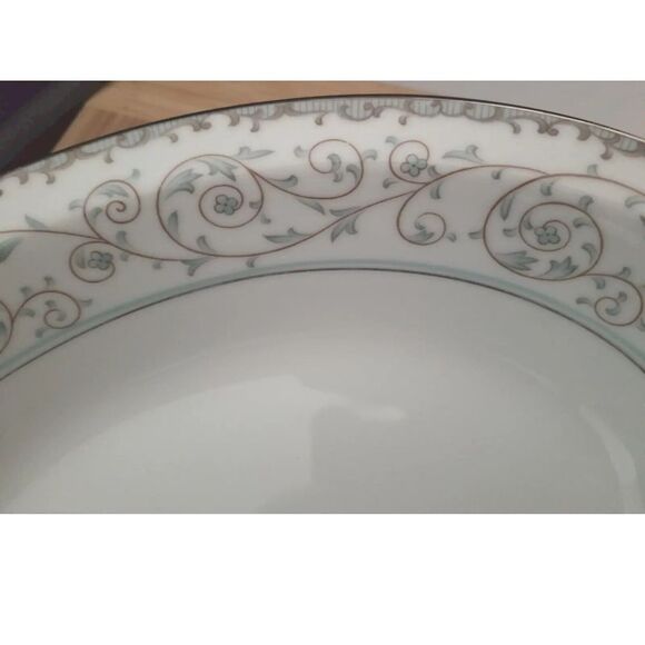 Noritake China #5767 Oval Japan‎ Bowl Floral Trim Beautiful US Design 181074 VTG - Picture 5 of 7